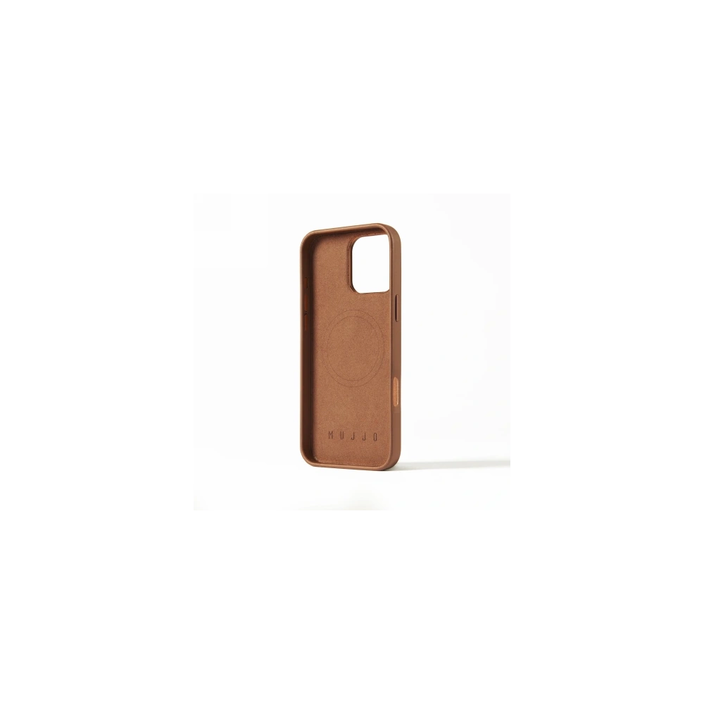 Etui Mujjo Leather Case Apple iPhone 16 Pro Max MagSafe (tan)