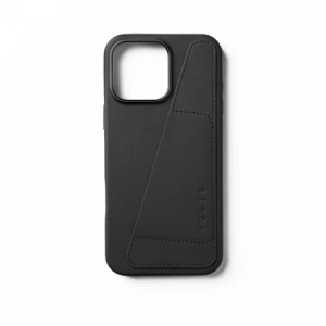 Buy Mujjo Wallet Leather Case Apple iPhone 16 Pro Max MagSafe (black) - MUJ124 - {ean13} - Home Screen Store Europe