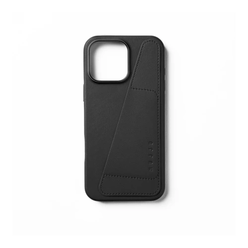 Buy Mujjo Wallet Leather Case Apple iPhone 16 Pro Max MagSafe (black) - MUJ124 - {ean13} - Home Screen Store Europe