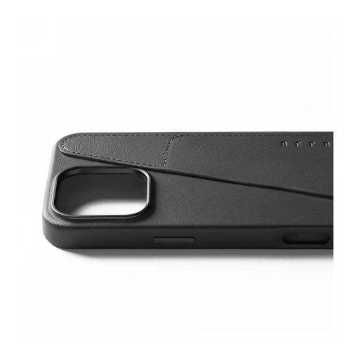 Buy Mujjo Wallet Leather Case Apple iPhone 16 Pro Max MagSafe (black) - MUJ124 - {ean13} - Home Screen Store Europe
