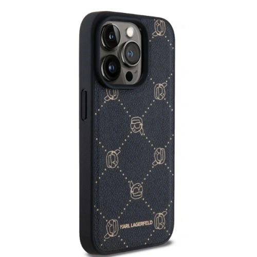 Kup Karl Lagerfeld KLHMP15LPGKHPHK Apple iPhone 15 Pro MagSafe Karl Kopf schwarz - KLD21687 - {ean13} - Sklep Home Screen