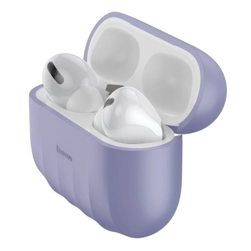 Kup Silikonos védőtok Baseus Shell Pattern Apple AirPods Pro-hoz (lila) - BSU1035PRP - {ean13} - Sklep Home Screen