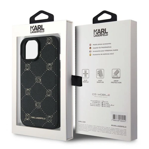Kup Karl Lagerfeld KLHMP15MPGKHPHK Apple iPhone 15 Plus Karl Head MagSafe schwarz - KLD21690 - {ean13} - Sklep Home Screen