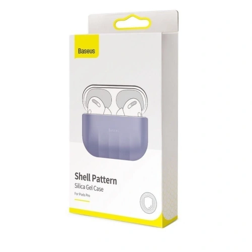 Kup Husă de protecție din silicon Baseus Shell Pattern pentru Apple AirPods Pro (violet) - BSU1035PRP - {ean13} - Sklep Home Screen