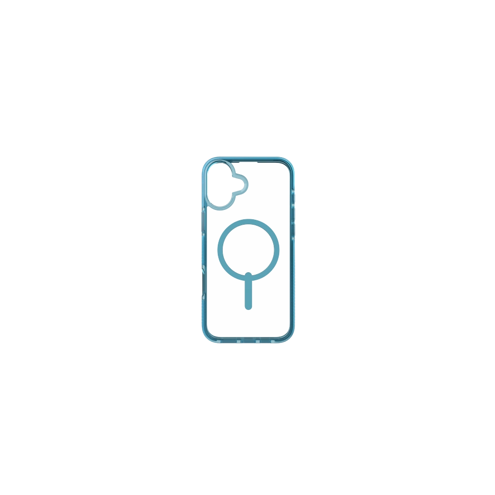 Etui ZAGG Santa Cruz Snap Apple iPhone 16 Plus MagSafe (retro blue)