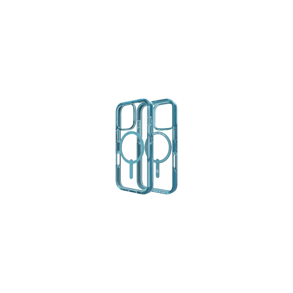 Etui ZAGG Santa Cruz Snap Apple iPhone 16 Pro MagSafe (retro blue)