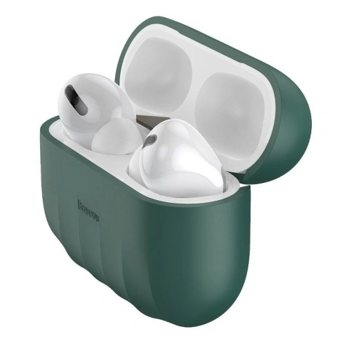 Kup Silikon védőtok Baseus Shell Pattern Apple AirPods Prohoz (zöld) - BSU1036GRN - {ean13} - Sklep Home Screen