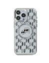 Etui Karl Lagerfeld KLHMP15SHMCKMHT Apple iPhone 15 IML Monogram Karl&Choupette Head MagSafe przezroczysty/transparent