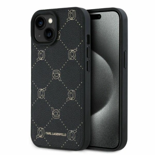 Kup Etui Karl Lagerfeld KLHMP15SPGKHPHK Apple iPhone 15 MagSafe Karl Head czarny/black - KLD21696 - {ean13} - Sklep Home Screen