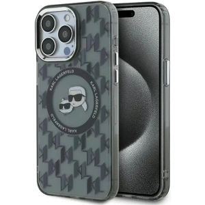 Kup Karl Lagerfeld KLHMP15XHMCKMHK Apple iPhone 15 Pro Max IML Monogram Karl&Choupette Head MagSafe fekete - KLD21697 - {ean13} - Sklep Home Screen