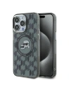 Etui Karl Lagerfeld KLHMP15XHMCKMHK Apple iPhone 15 Pro Max IML Monogram Karl&Choupette Head MagSafe czarny/black