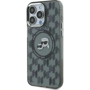 Kup Etui Karl Lagerfeld KLHMP15XHMCKMHK Apple iPhone 15 Pro Max IML Monogram Karl&Choupette Head MagSafe czarny/black - KLD21697 - {ean13} - Sklep Home Screen