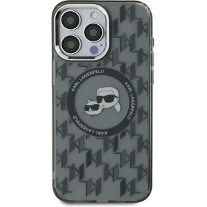 Kup Etui Karl Lagerfeld KLHMP15XHMCKMHK Apple iPhone 15 Pro Max IML Monogram Karl&Choupette Head MagSafe czarny/black - KLD21697 - {ean13} - Sklep Home Screen
