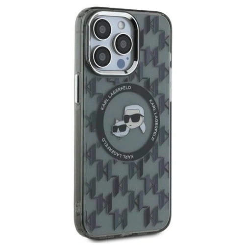 Kup Etui Karl Lagerfeld KLHMP15XHMCKMHK Apple iPhone 15 Pro Max IML Monogram Karl&Choupette Head MagSafe czarny/black - KLD21697 - {ean13} - Sklep Home Screen