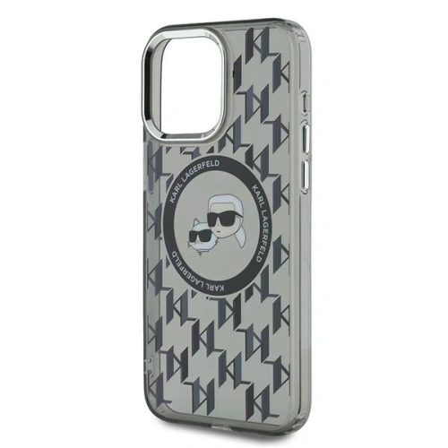 Kup Etui Karl Lagerfeld KLHMP15XHMCKMHK Apple iPhone 15 Pro Max IML Monogram Karl&Choupette Head MagSafe czarny/black - KLD21697 - {ean13} - Sklep Home Screen