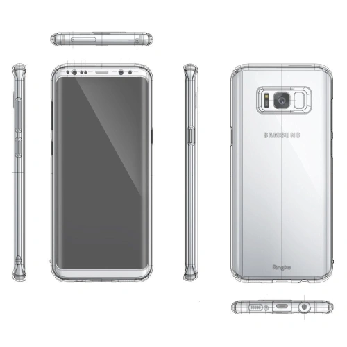 Kup Etui Ringke Slim Samsung Galaxy S8 Plus Frost White - RGK573WHT - {ean13} - Sklep Home Screen