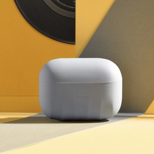 Kup Silikonos védőtok Baseus Shell Pattern Apple AirPods Pro-hoz (szürke) - BSU1037GRY - {ean13} - Sklep Home Screen