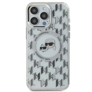Buy Karl Lagerfeld KLHMP16LHMCKMHT Apple iPhone 16 Pro IML Monogram Karl&Choupette Head MagSafe transparent - KLD21705 - {ean13} - Home Screen Store Europe