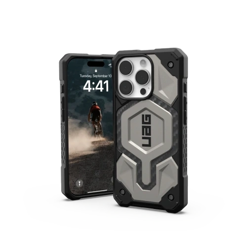 Buy UAG Urban Armor Gear Monarch Pro Apple iPhone 16 Pro MagSafe (titanium) - UAG1421 - {ean13} - Home Screen Store Europe