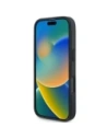Buy BMW BMHCP16L23RCGPK Apple iPhone 16 Pro hardcase Sign Leather Crossing Lines Pattern black - BMW687 - {ean13} - Home Screen Store Europe