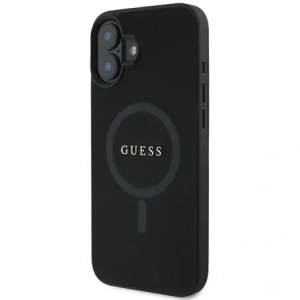 Kup Guess GUHMP16MPSAHMCK Apple iPhone 16 Plus husă rigidă Saffiano Classic Logo MagSafe neagră - GUE3626 - {ean13} - Sklep Home Screen