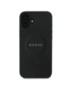 Buy Guess GUHMP16MPSAHMCK Apple iPhone 16 Plus hardcase Saffiano Classic Logo MagSafe black - GUE3626 - {ean13} - Home Screen Store Europe