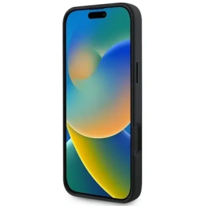 Kup Guess GUHMP16MPSAHMCK Apple iPhone 16 Plus kemény tok Saffiano Classic Logo MagSafe fekete - GUE3626 - {ean13} - Sklep Home Screen