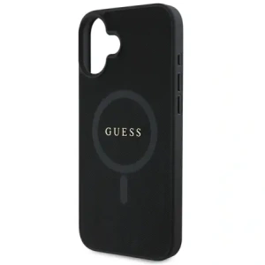 Kup Guess GUHMP16MPSAHMCK Apple iPhone 16 Plus ochranný kryt Saffiano Classic Logo MagSafe černý - GUE3626 - {ean13} - Sklep Home Screen