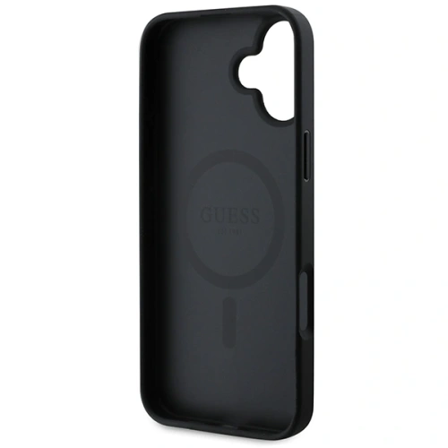 Kup Guess GUHMP16MPSAHMCK Apple iPhone 16 Plus ochranný kryt Saffiano Classic Logo MagSafe černý - GUE3626 - {ean13} - Sklep Home Screen
