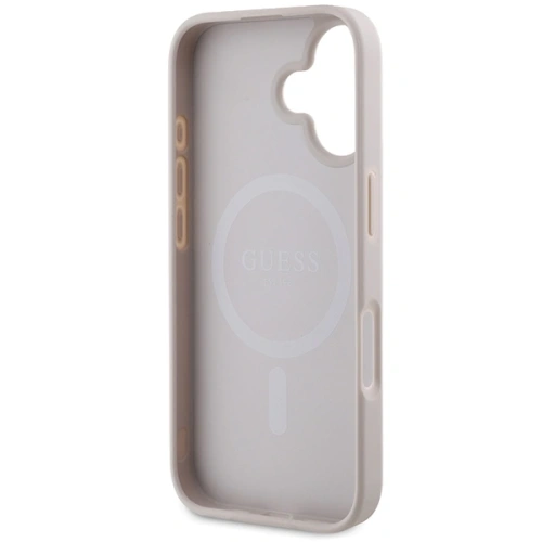 Kup Guess GUHMP16SP4RPSP Apple iPhone 16 carcasă dură 4G cu imprimeu dungi MagSafe roz - GUE3627 - {ean13} - Sklep Home Screen