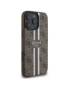 Kup Guess GUHMP16XP4RPSW Apple iPhone 16 Pro Max carcasă dură 4G cu dungi imprimate MagSafe maro - GUE3628 - {ean13} - Sklep Home Screen