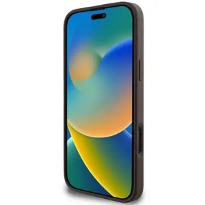 Kup Guess GUHMP16XP4RPSW Apple iPhone 16 Pro Max carcasă dură 4G cu dungi imprimate MagSafe maro - GUE3628 - {ean13} - Sklep Home Screen