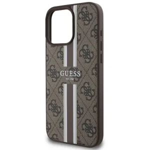Kup Etui Guess GUHMP16XP4RPSW Apple iPhone 16 Pro Max hardcase 4G Printed Stripes MagSafe brązowy/brown - GUE3628 - {ean13} - Sklep Home Screen