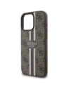 Kup Guess GUHMP16XP4RPSW Apple iPhone 16 Pro Max carcasă dură 4G cu dungi imprimate MagSafe maro - GUE3628 - {ean13} - Sklep Home Screen