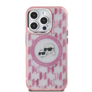 Kup Etui Karl Lagerfeld KLHMP15XHMCKMHP Apple iPhone 15 Pro Max IML Monogram Karl&Choupette Head MagSafe różowy/pink - KLD21706 - {ean13} - Sklep Home Screen