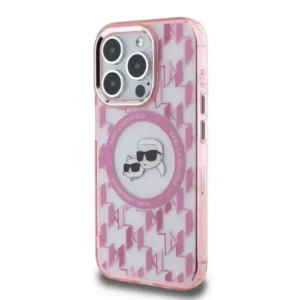 Kup Karl Lagerfeld KLHMP15XHMCKMHP Apple iPhone 15 Pro Max IML Monogram Karl&Choupette Head MagSafe rózsaszín - KLD21706 - {ean13} - Sklep Home Screen
