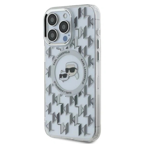 Kup Etui Karl Lagerfeld KLHMP15XHMCKMHT Apple iPhone 15 Pro Max IML Monogram Karl&Choupette Head MagSafe przezroczysty/transparent - KLD21707 - {ean13} - Sklep Home Screen
