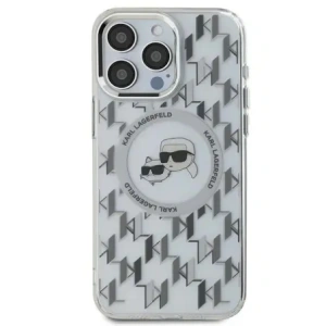 Kup Etui Karl Lagerfeld KLHMP15XHMCKMHT Apple iPhone 15 Pro Max IML Monogram Karl&Choupette Head MagSafe przezroczysty/transparent - KLD21707 - {ean13} - Sklep Home Screen