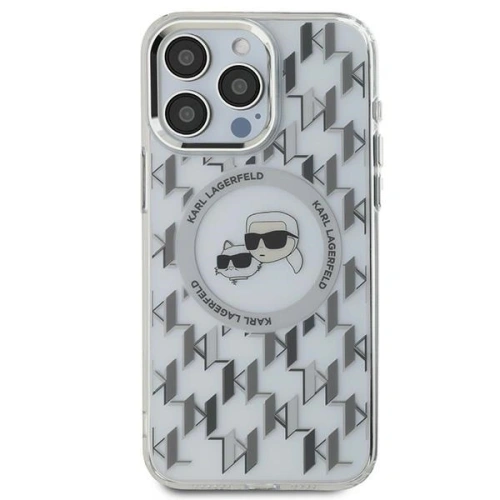 Kup Etui Karl Lagerfeld KLHMP15XHMCKMHT Apple iPhone 15 Pro Max IML Monogram Karl&Choupette Head MagSafe przezroczysty/transparent - KLD21707 - {ean13} - Sklep Home Screen