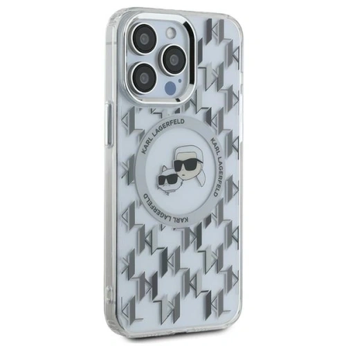 Kup Etui Karl Lagerfeld KLHMP15XHMCKMHT Apple iPhone 15 Pro Max IML Monogram Karl&Choupette Head MagSafe przezroczysty/transparent - KLD21707 - {ean13} - Sklep Home Screen