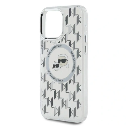 Kup Etui Karl Lagerfeld KLHMP15XHMCKMHT Apple iPhone 15 Pro Max IML Monogram Karl&Choupette Head MagSafe przezroczysty/transparent - KLD21707 - {ean13} - Sklep Home Screen