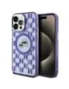 Kup Etui Karl Lagerfeld KLHMP15XHMCKMHU Apple iPhone 15 Pro Max IML Monogram Karl&Choupette Head MagSafe fioletowy/purple - KLD21708 - {ean13} - Sklep Home Screen