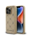 Etui Karl Lagerfeld KLHMP15XPGKHPHE Apple iPhone 15 Pro Max MagSafe Karl Heads beżowy/beige