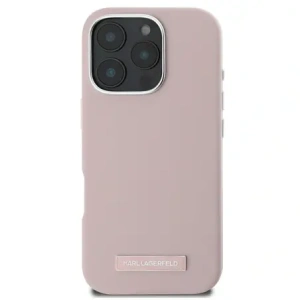 Kup Karl Lagerfeld KLHMP16LPGMSRPP Apple iPhone 16 Pro Hardcase FW Metallplatte MagSafe pink - KLD21710 - {ean13} - Sklep Home Screen