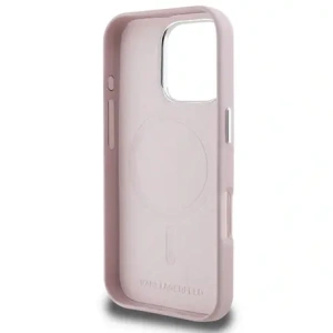 Kup Karl Lagerfeld KLHMP16LPGMSRPP Apple iPhone 16 Pro Hardcase FW Metallplatte MagSafe pink - KLD21710 - {ean13} - Sklep Home Screen