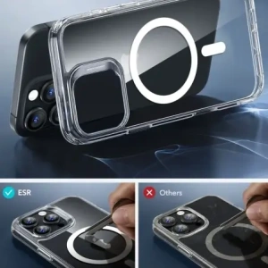 Kup Zestaw ESR Classic Hybrid Halolock MagSafe & Tempered Glass Apple iPhone 16 Pro Clear - ESR837 - {ean13} - Sklep Home Screen