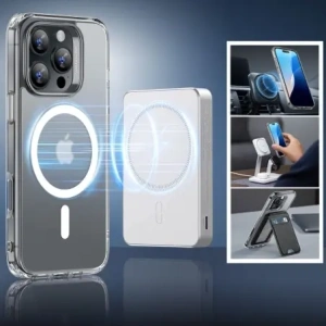 Kup Zestaw ESR Classic Hybrid Halolock MagSafe & Tempered Glass Apple iPhone 16 Pro Max Frosted Clear - ESR840 - {ean13} - Sklep Home Screen