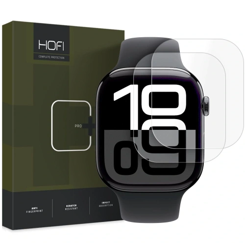 Kup Hofi Hydroflex Pro+ Apple Watch 10 46mm Clear [2 PACK] - HOFI546 - {ean13} - Sklep Home Screen