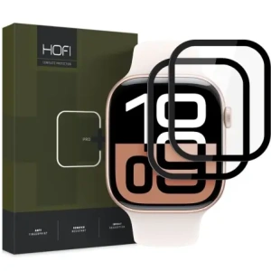 Kup Szkło hybrydowe Hofi Hybrid Pro+ Apple Watch 10 42mm Black [2 PACK] - HOFI547 - {ean13} - Sklep Home Screen
