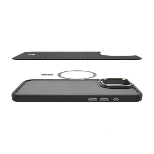 Kup Etui Spigen Enzo Aramid Mag MagSafe Apple iPhone 16 Pro Black/natural - SPN16478 - {ean13} - Sklep Home Screen